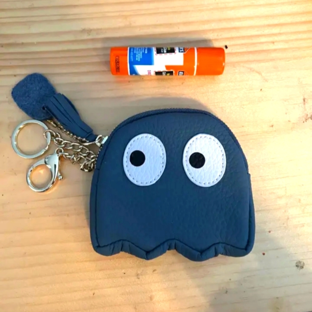 Pacman Coin Purse 4" x 4"